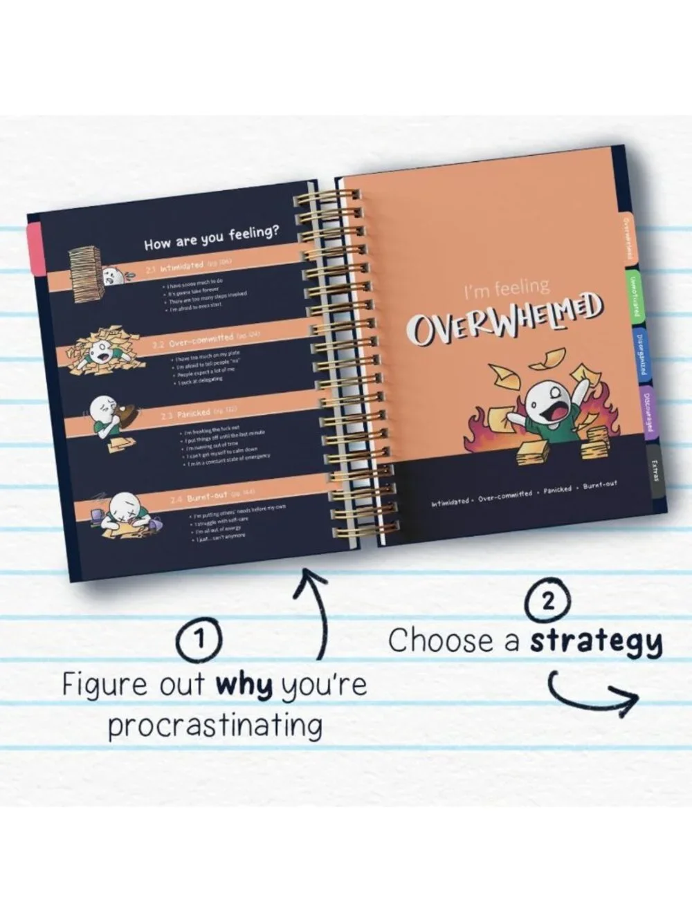 Undated ADHD Planner Alternative - 100+ Productivity Strategies for Focus